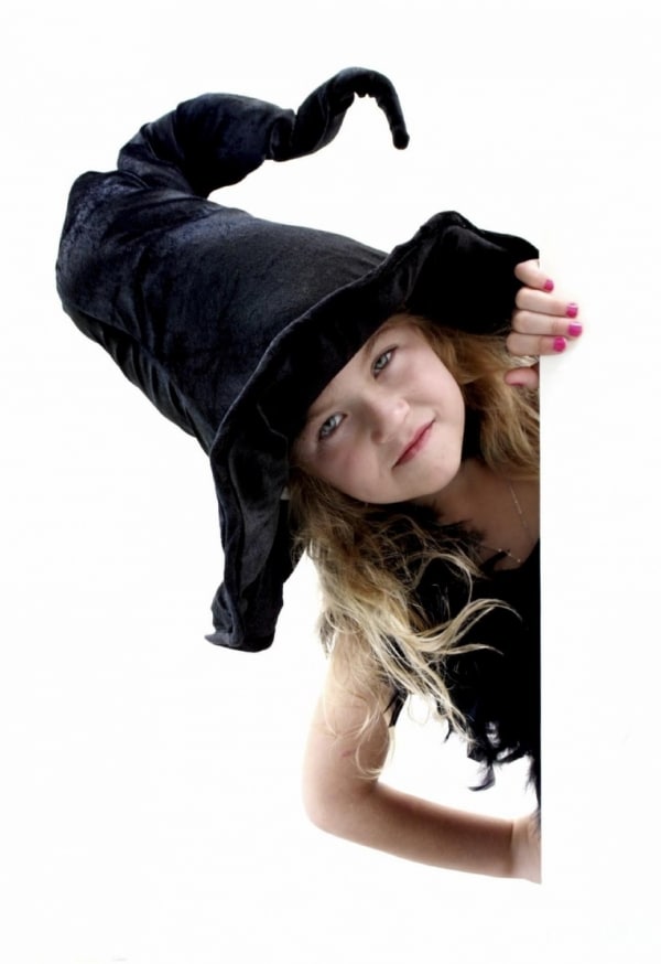 A Stapleton girl visits her orthodontist in a witch costume